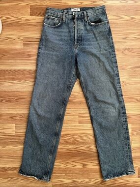 Agolde Jeans in Washed Blue-Gray